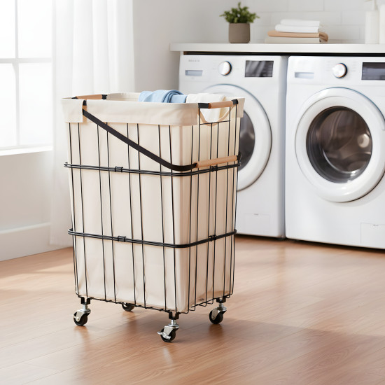 Metal Laundry Basket